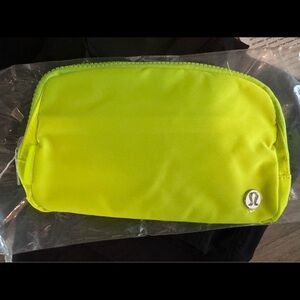 Lululemon Athletica Neon Green Crossbody Bag